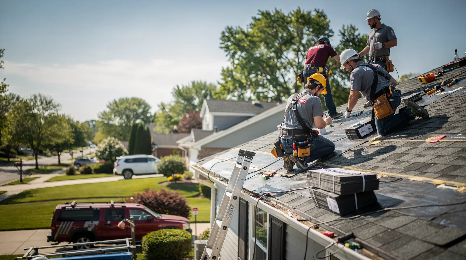 Roof Repair in Park Falls, WI around you